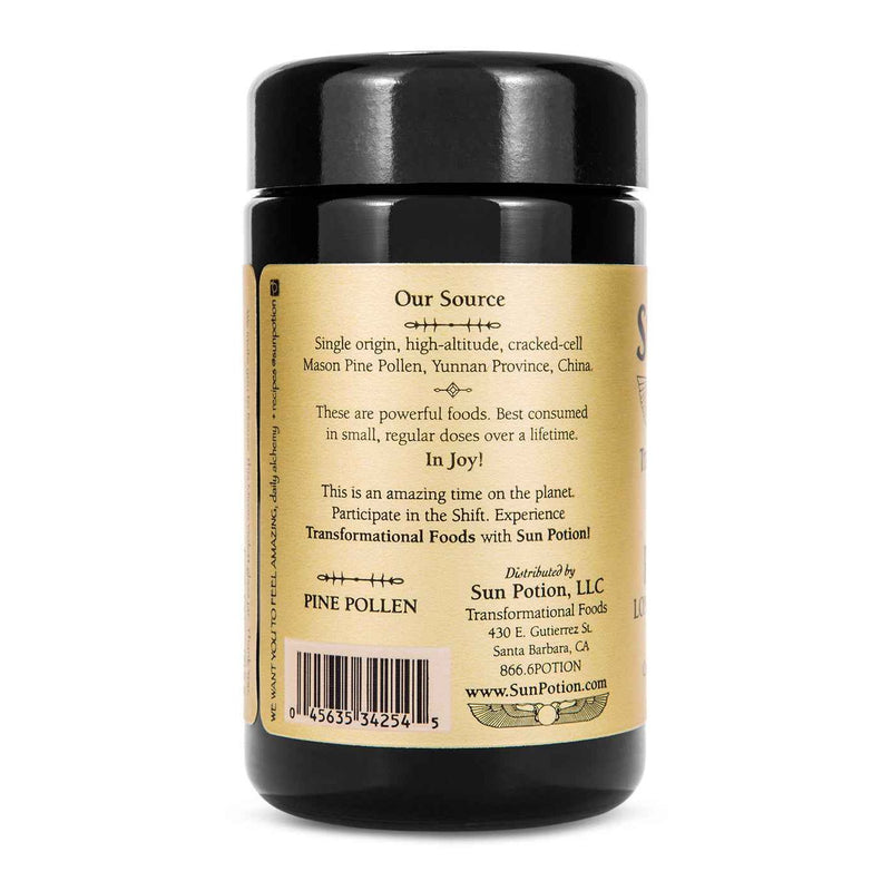 Sun Potion Mason Pine Pollen (Wildcrafted) Adaptogen