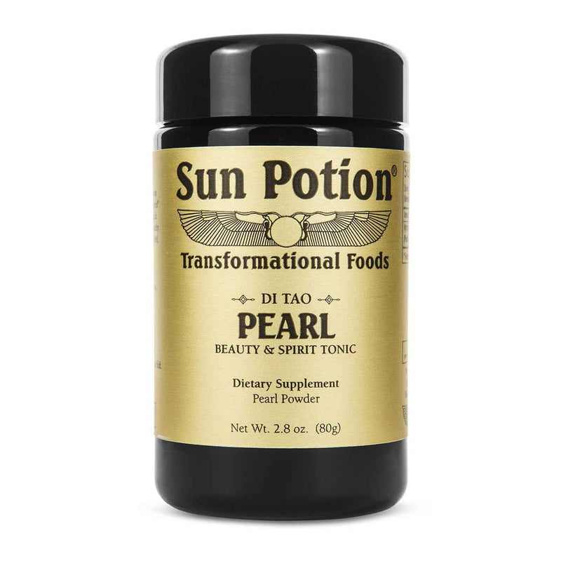 Sun Potion Pearl Powder (sustainable, freshwater) Adaptogen Tan 80g Jar