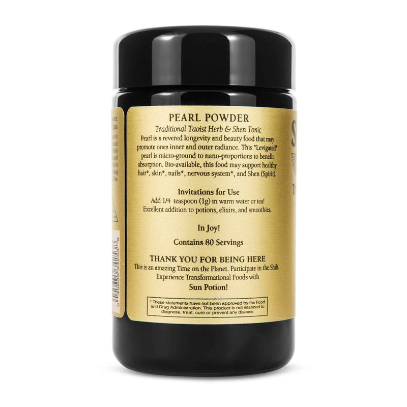 Sun Potion Pearl Powder (sustainable, freshwater) Adaptogen