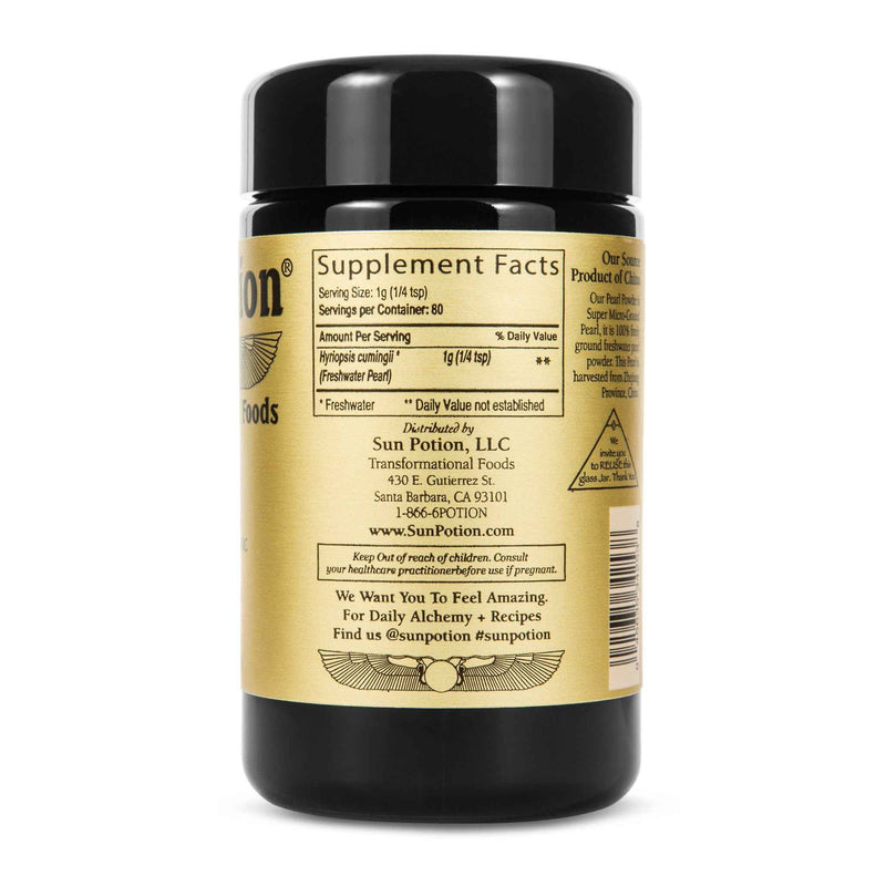 Sun Potion Pearl Powder (sustainable, freshwater) Adaptogen