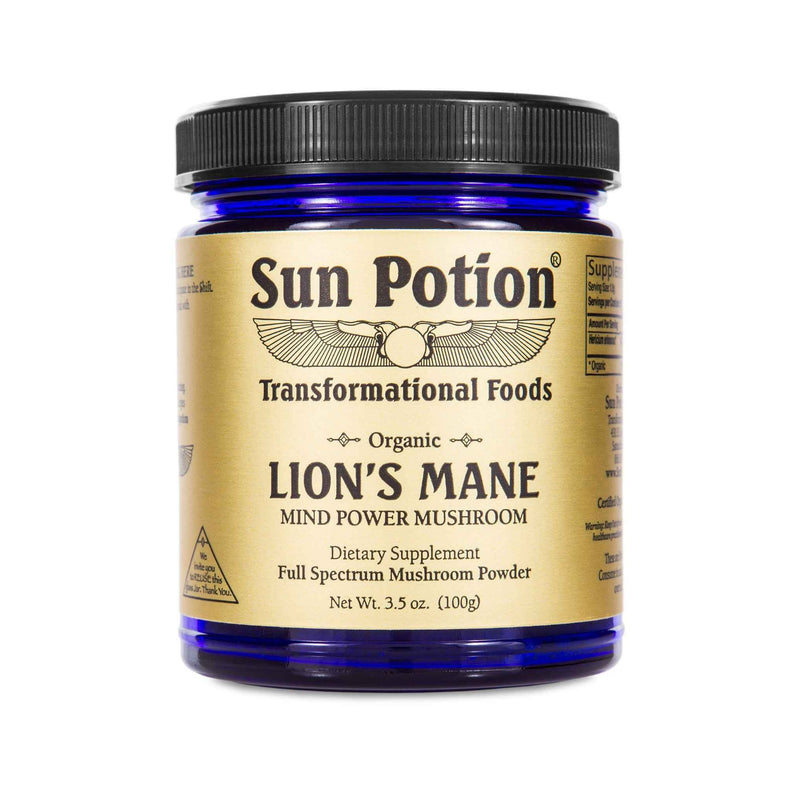 Sun Potion Lion's Mane (Organic) 100 grams Adaptogen