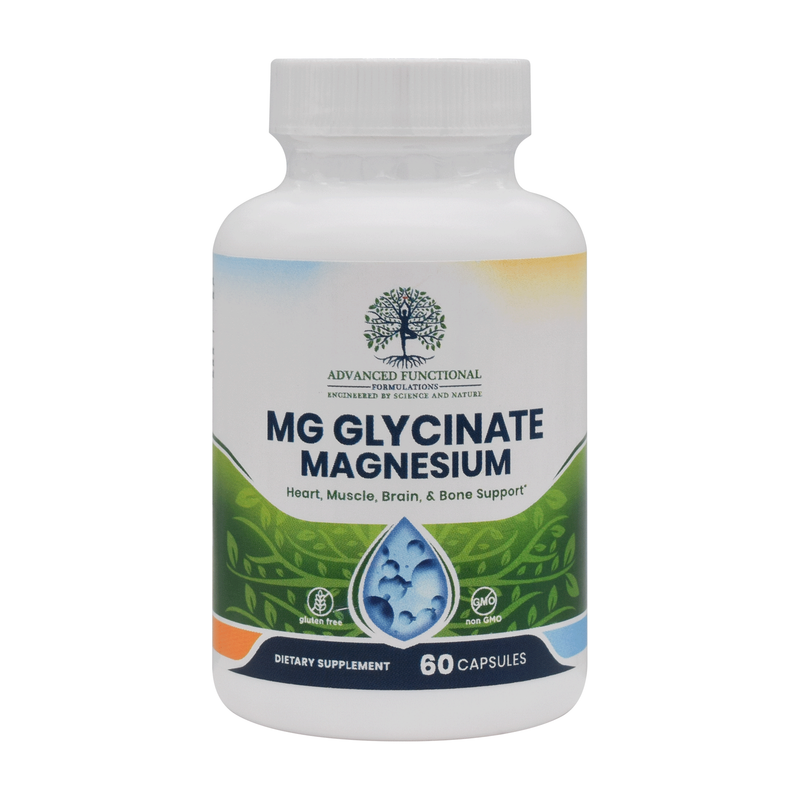 Advanced Functional Medicine Supplements MG-Glycinate (most bioavailable magnesium)