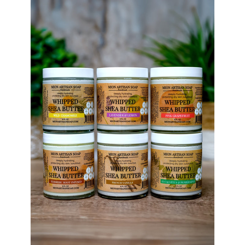 MION Artisan Soap Co. Whipped Shea Butter | Deeply Hydrating and Rejuvenating
