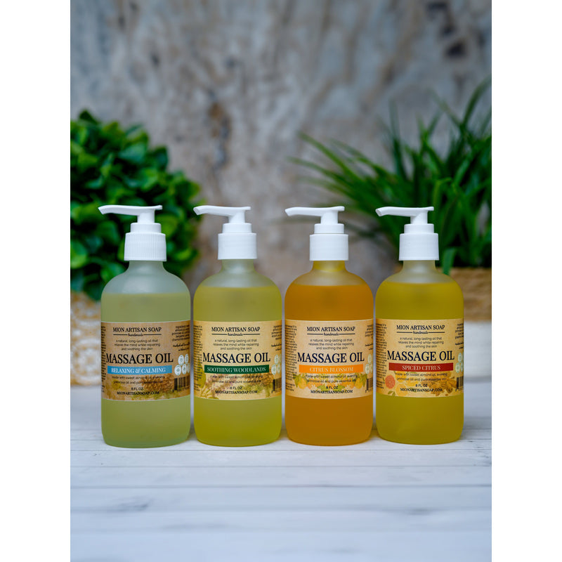 MION Artisan Soap Co. Massage Oils | 4 Scents