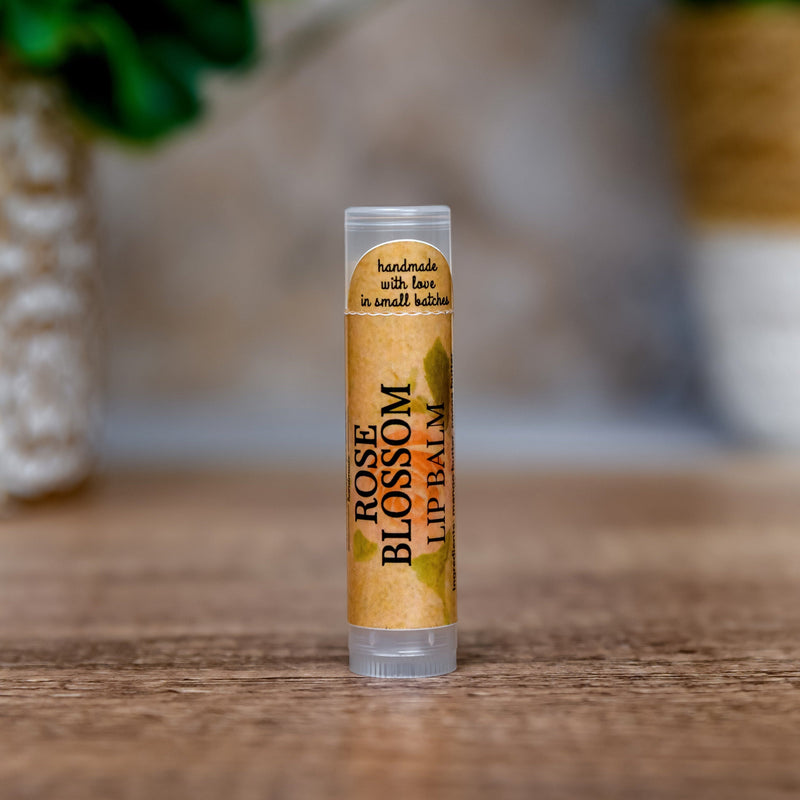 MION Artisan Soap Co. Lip Balm | Made with Cocoa & Mango Butter Dim Gray Rose Blossom