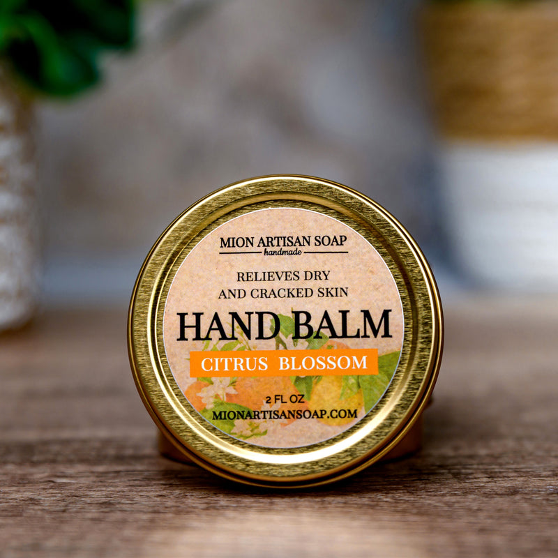 MION Artisan Soap Co. Hand Balm | Not Greasy, Antibacterial, Moisture-Locking Dim Gray Citrus Blossom