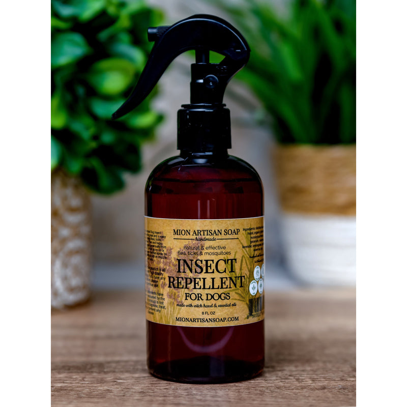 MION Artisan Soap Co. Insect Repellent For Dogs | Effective Defense, 100% Natural Ingredients