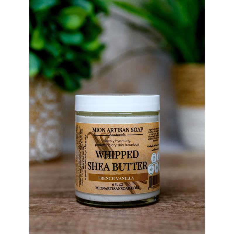 MION Artisan Soap Co. Whipped Shea Butter | Deeply Hydrating and Rejuvenating