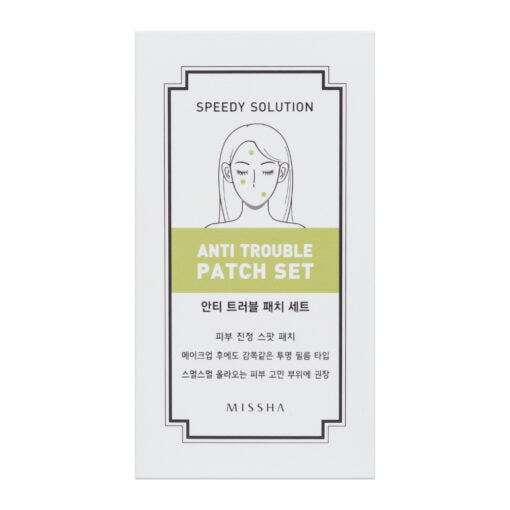 AsiaBeautyMall Missha Speedy Solution Anti Trouble Patch Set Acne Treatment