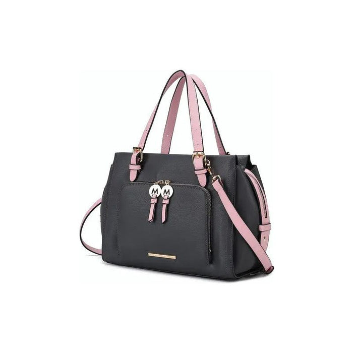 MKF Elise Color-block Satchel Bag by Mia k