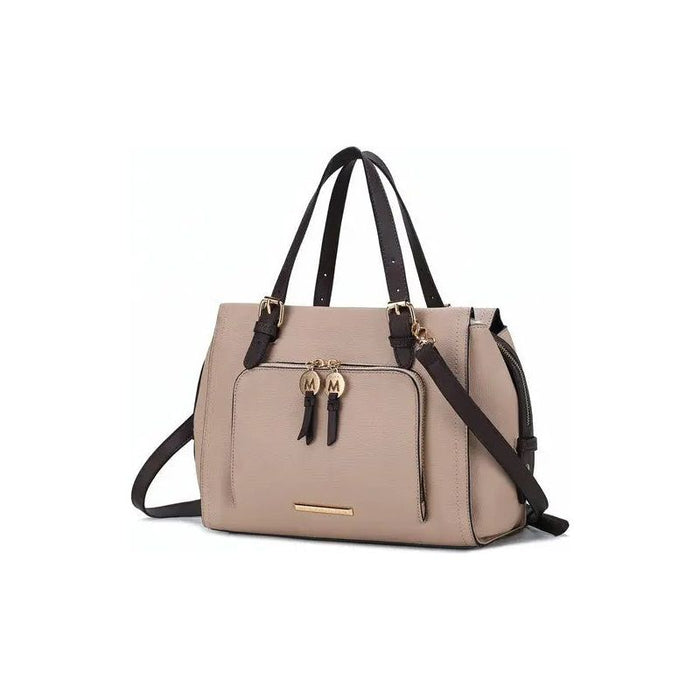 MKF Elise Color-block Satchel Bag by Mia k