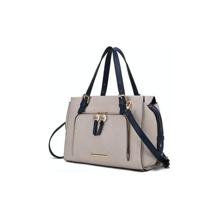 MKF Elise Color-block Satchel Bag by Mia k