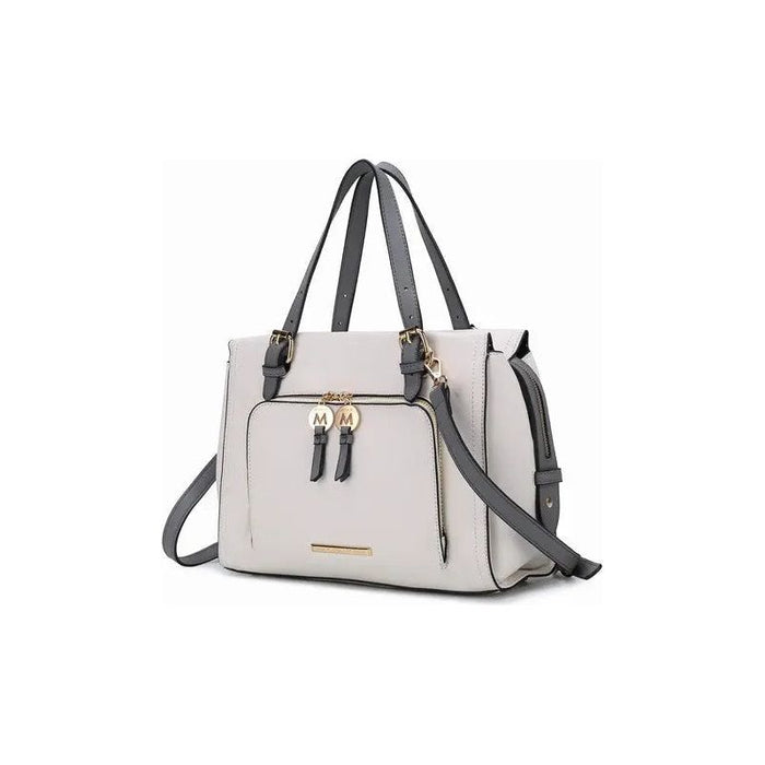 MKF Elise Color-block Satchel Bag by Mia k