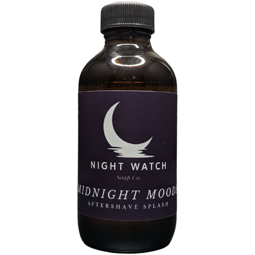 Night Watch Soap Co. Midnight Moods Aftershave Splash 4 Oz