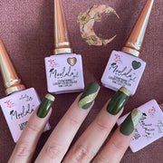 minimanimoo Moolala™ 2 Step Gel - #25 Glittery Gold Nail Polish