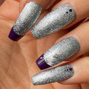 minimanimoo Moolala™ 2 Step Gel - #24 Glittery Silver Nail Polish
