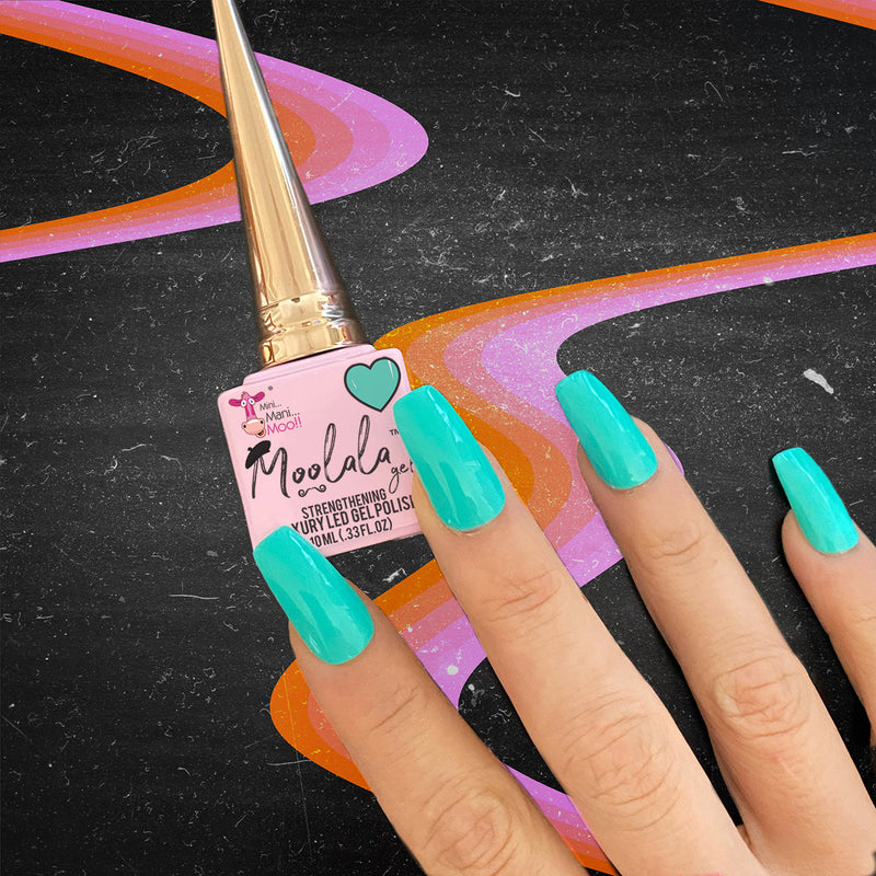 minimanimoo Moolala™ 2 Step Gel - #15 Aquagreen Nail Polish