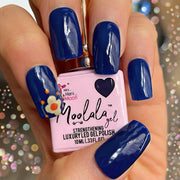 minimanimoo Moolala™ 2 Step Gel - #14 Deep Navy Nail Polish