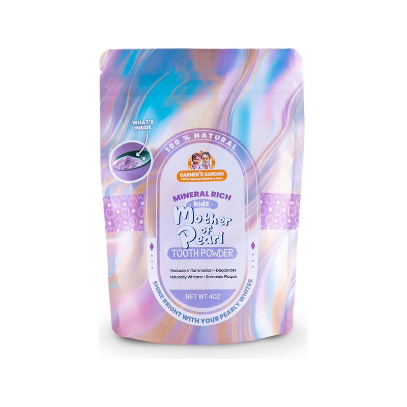 Garner's Garden Mother of Pearl Tooth Powder | Fluoride Free | 100% Natural Oral Care