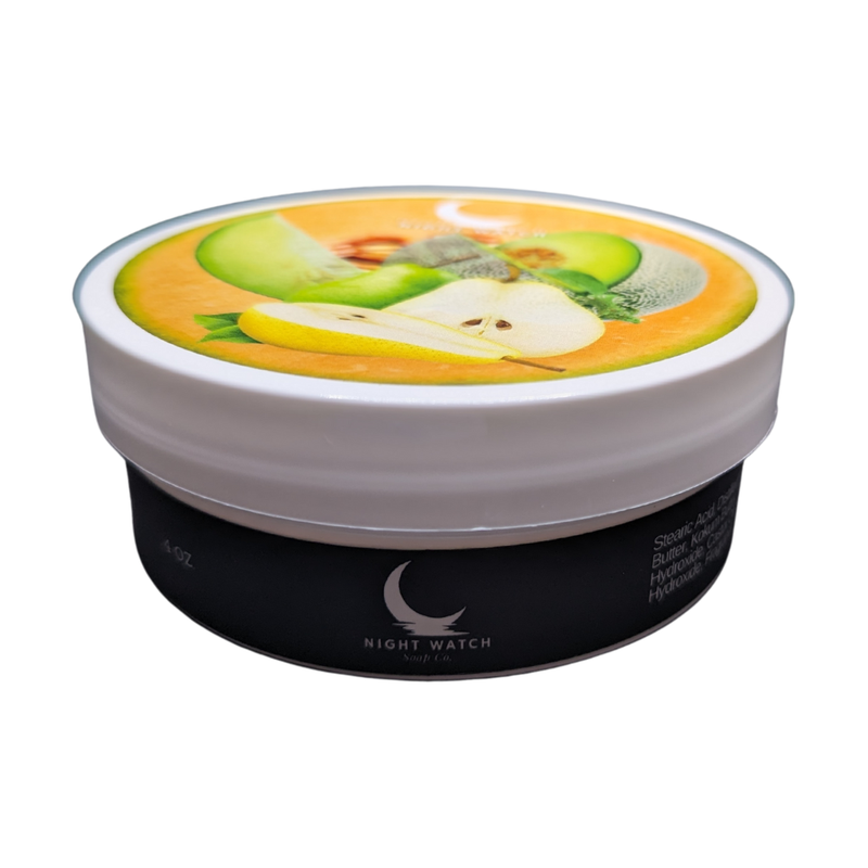 Night Watch Soap Company Melon & Pear Shave Soap