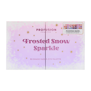 Profusion Cosmetics Frosted Snow Sparkle | 52 Shade Face & Eye Palette Eye