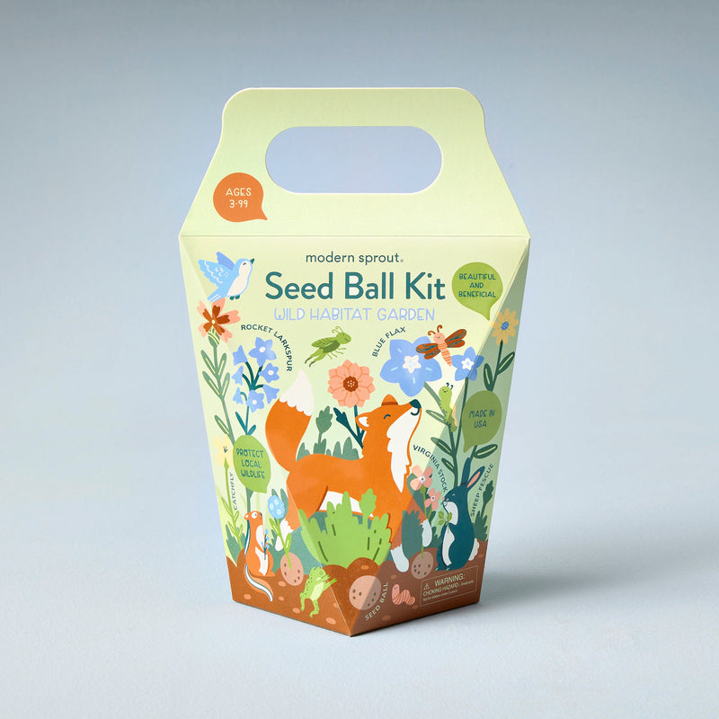 Modern Sprout Seed Ball Kits Playful Planting