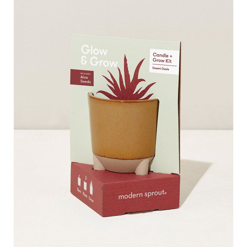 Modern Sprout Glow & Grow Kits Candle