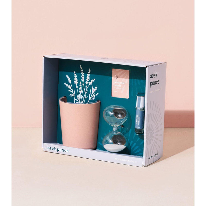 Modern Sprout Seek Peace - Mindful Meditation Kit Gift Set