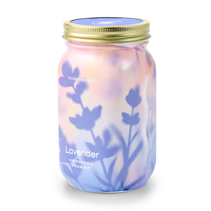 Modern Sprout Garden Jars - Organic Herbs Indoor Garden Kit