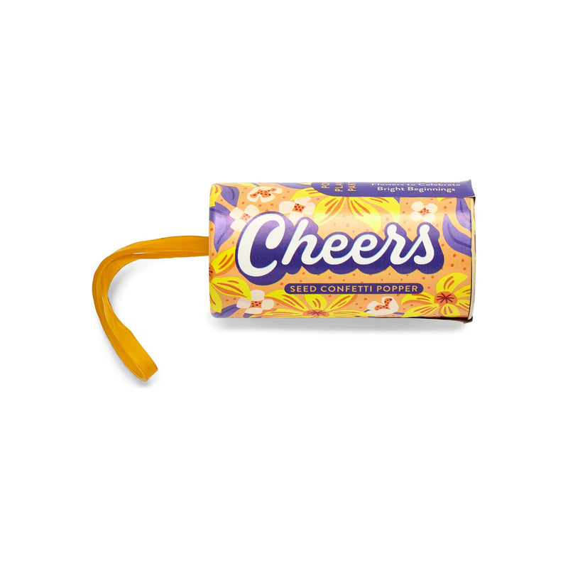 Modern Sprout Seed Confetti Popper Playful Planting