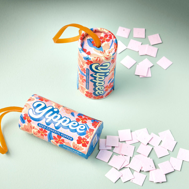 Modern Sprout Seed Confetti Popper Playful Planting