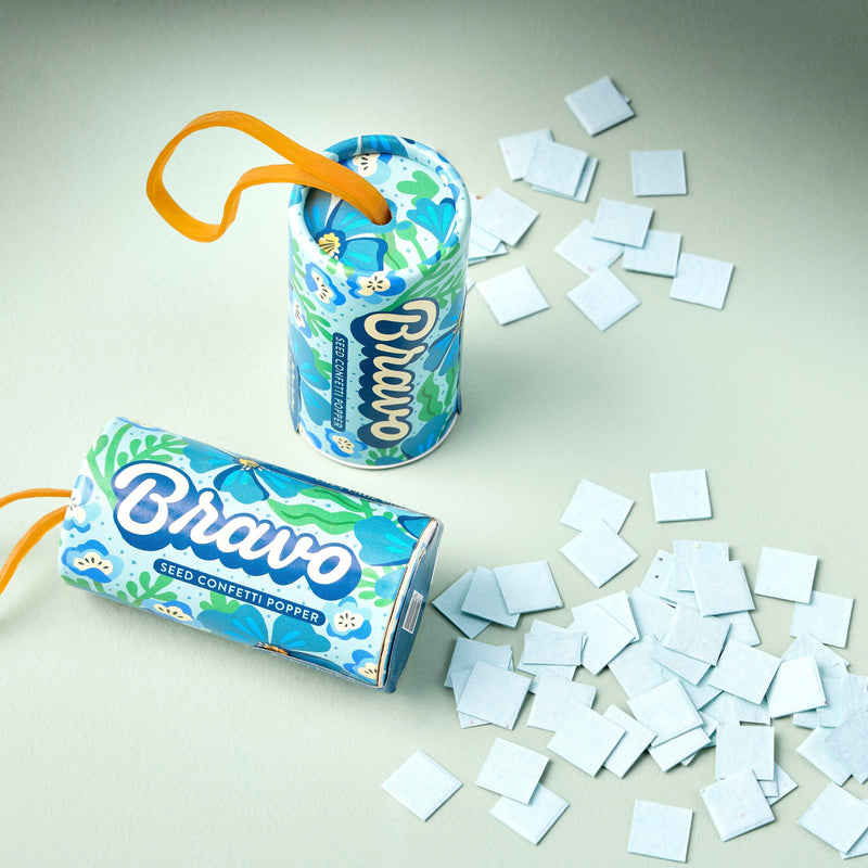 Modern Sprout Seed Confetti Popper Playful Planting