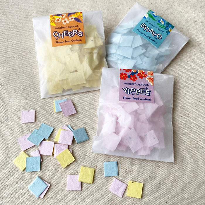 Modern Sprout - Modern Sprout - Seed Paper Confetti Refill Packs