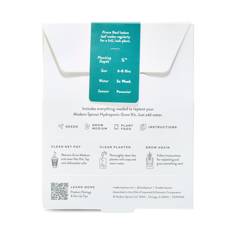 Modern Sprout Immersion Hydroponic Replant Kit Accessory