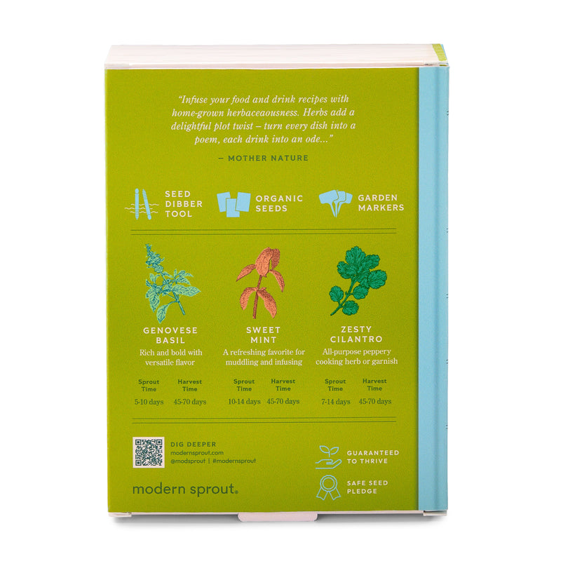 Modern Sprout Seed Library Gift Set