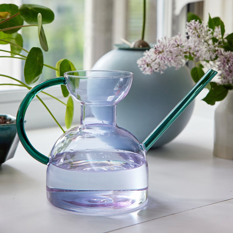 Modern Sprout Glass Watering Can Accessory