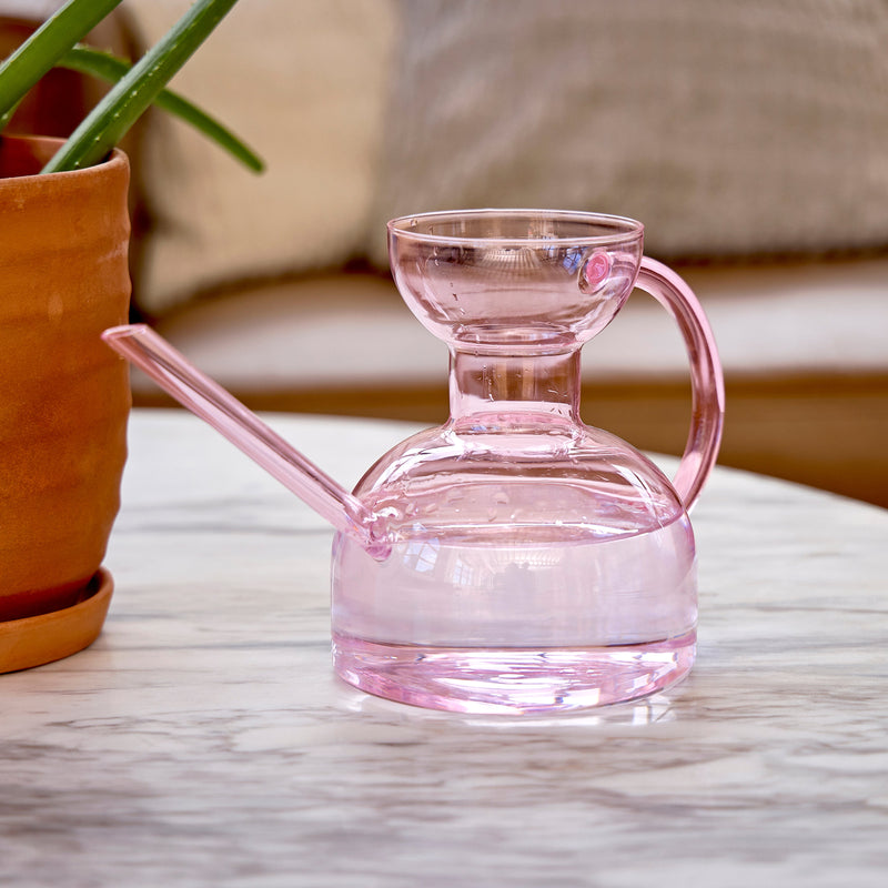 Modern Sprout Glass Watering Can Accessory
