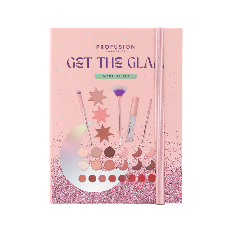 Profusion Cosmetics Get The Glam Makeup Set Eye