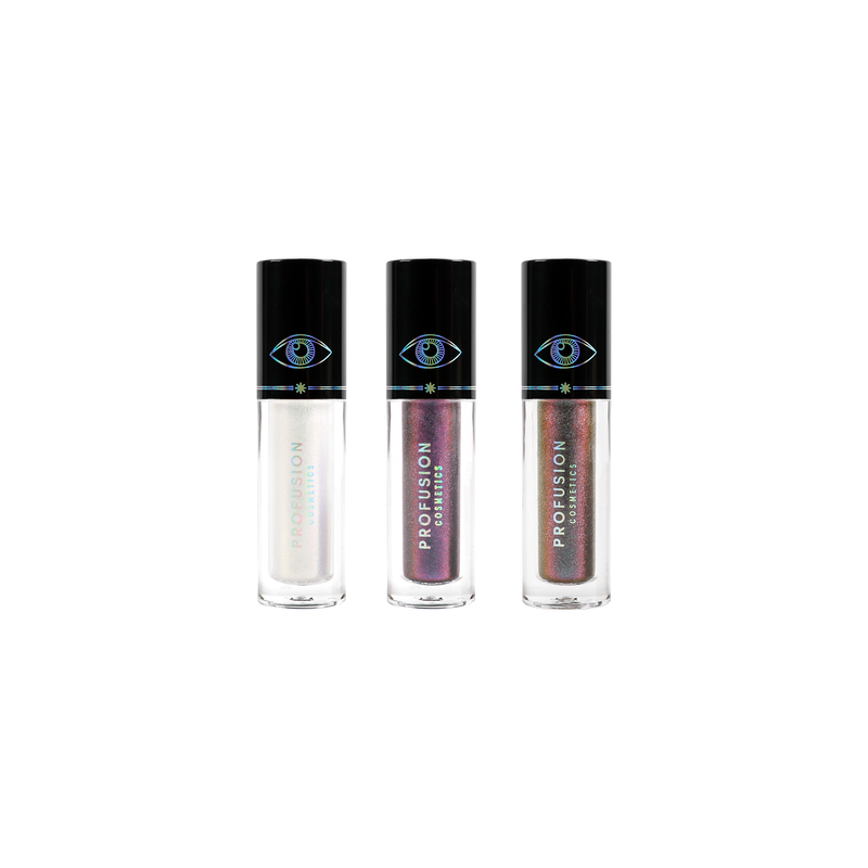 Profusion Cosmetics Evil Eye-Chrome Liquid Topper Set Eye