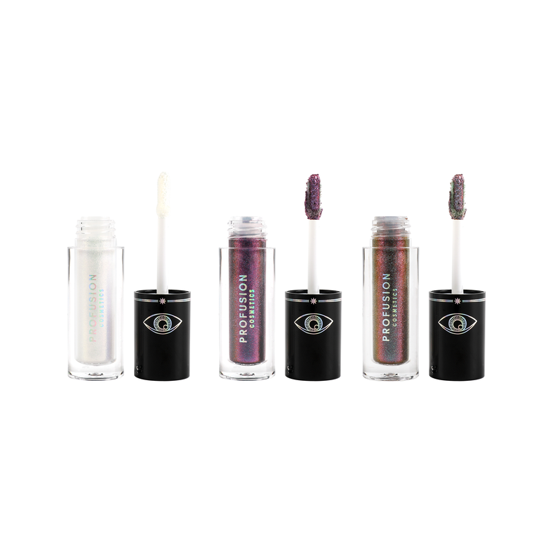 Profusion Cosmetics Evil Eye-Chrome Liquid Topper Set Eye
