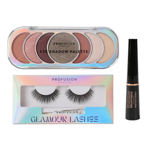 Profusion Cosmetics GLAMOUR EYES - 3 PC EYE SET Eyes