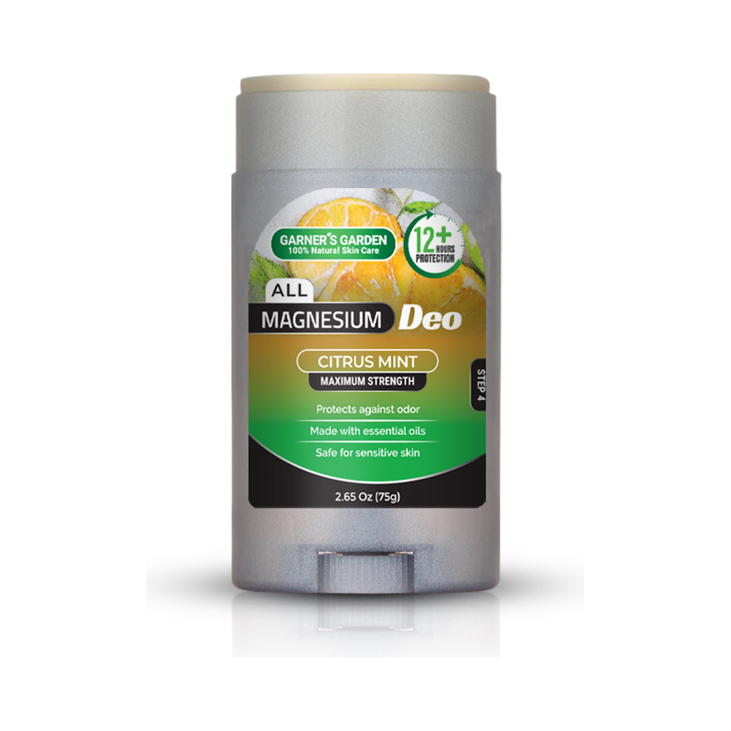 Garner's Garden Magnesium Deodorant | 100% Natural Deodorant