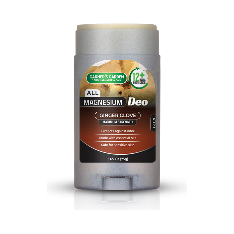 Garner's Garden Magnesium Deodorant | 100% Natural Deodorant