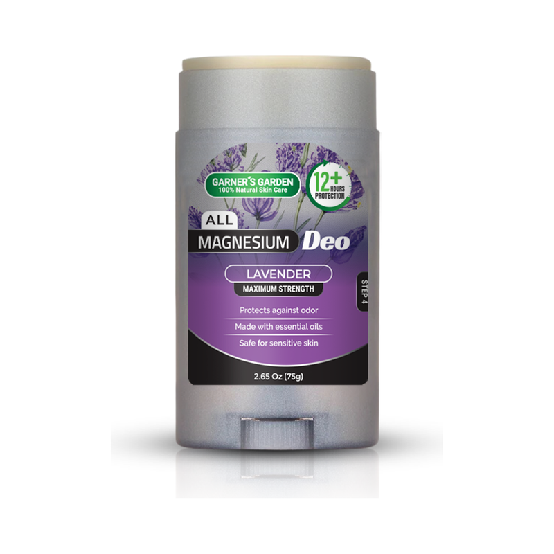 Garner's Garden Magnesium Deodorant | 100% Natural Deodorant
