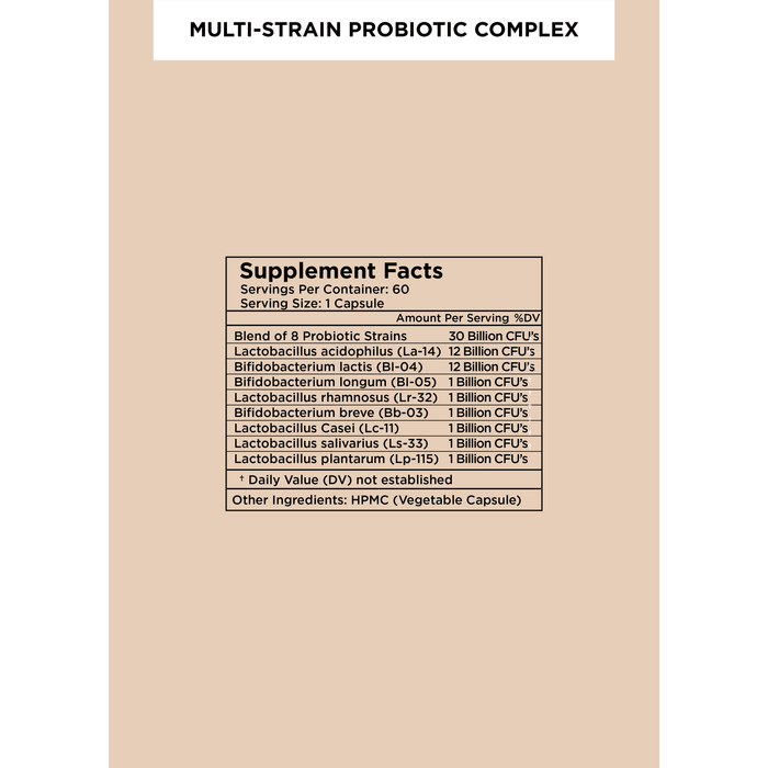Zuma Nutrition  - Multi-Strain Probiotic Complex*