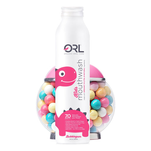 ORL Kids Mouthwash made with Organic Xylitol & Natural Ingredients KIDSMouthwash