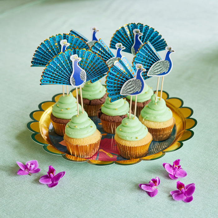 Tropical Cupcake Toppers (16)