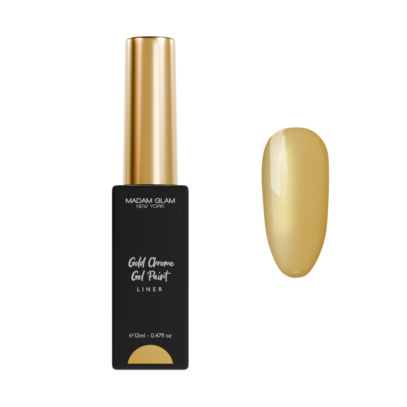 Madam Glam Gold Chrome Gel Paint Liner