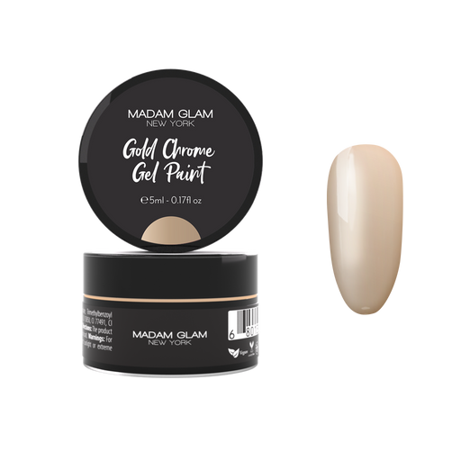 Madam Glam Gold Chrome Gel Paint