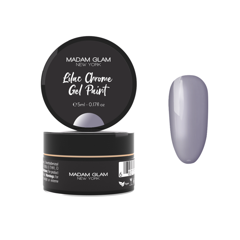 Madam Glam Lilac Chrome Gel Paint